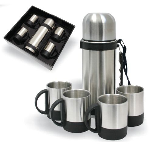 Set termovka 1,00 l in 4 lončki, 5-delni